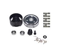 JunZheHub 14 Conjunto de Volante de Inercia 1/8 Coche RC Rodamiento Campana de Embrague Zapatas Tuerca