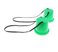 JunZheHub 2 Piezas de Zancos Saltarines para Niños, Juguete para Exteriores para Entrenar El Equilibrio, La Coordinación Y La Percepción Mano-Ojo, Material de P, Verde # 2