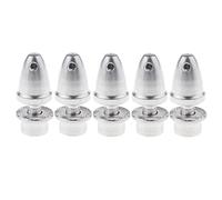 JunZheHub 5 Piezas Adaptador de Hélice Accesorio para Adaptador de Motor Brushless Collet de Hélice Fabricado en Aluminio Adecuado para Aeromodelismo, E