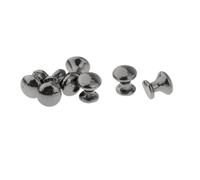 JunZheHub 8 Piezas Perillas de Puerta de Casa de Muñecas Accesorios para Casa de Muñecas Adorno de Metal Modelo de Estilo Simple Juego Decoración de Muebles de, Negro