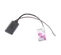 JunZheHub Adaptador de o Bluetooth Cable AUX Micrófono Conexión Estéreo Reducción Ruido para A3 A4 A6 A8 TT R8 RNS-E Adecuado para Conducción, Sin micrófono