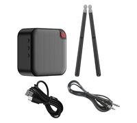 JunZheHub Batería Electrónica con Altavoz, Instrumento Musical Compacto para Bateristas, Tambor de Aire.