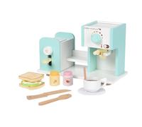 JunZheHub Cafetera de Juguete de Madera. Juego de Imitación de Electrodoméstico de Cocina. Juego Creativo para Aprender La Habilidad de Agarre Manual. Estimula