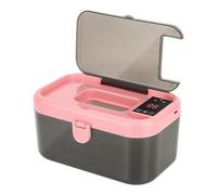 JunZheHub Calentador de Pañales Húmedos, Calentador de Toallitas Húmedas, Luz Nocturna, Calentadores USB Portátiles Inteligentes Y Rápidos para Viajes Y Coche, Rosa