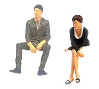 JunZheHub Conjunto de 2 Figuras Miniatura de Resina, Ideales para Jugar, Educar, Coleccionar Y Decorar. También Pueden Usarse como Decoración, Negro