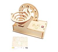 JunZheHub Conjunto de Bloques de Construcción Mecánicos Hechos de Madera, Modelo Basado en de Aprendizaje.