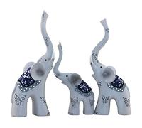 JunZheHub Estatua de Resina Escultura Ornamento Animal Retro Arte Feng Shui Adecuado para Decoración de Mesa Empresas y Coleccionismo