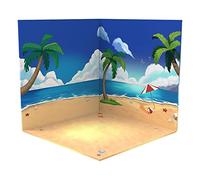 JunZheHub Estuche de Almacenamiento para Fondos a Escala 1/12, Organizador de Decoración para Figuras de Acción, Muñecas, Coches de Metal Fundido, Dioramas de J, Plage