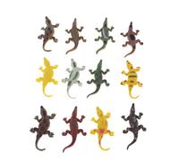JunZheHub Figuras de Animales para Niños Juego Educativo Miniaturas de Animales Dinosaurios Marinos Plástico sin BPA Colores Realistas, Cocodrilo 12pcs