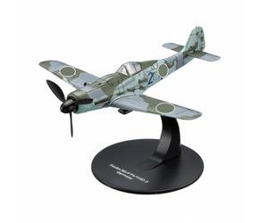 JunZheHub Figurilla de Avión Miniatura Histórica de Conflicto II Avión de Metal Dos Motores con Acabado Adecuada para Aficionados a la Aviación Decoración del Hogar Exhibición Temática, Fw190d9