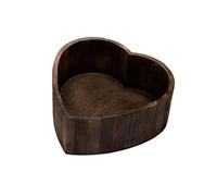 JunZheHub Fondo Fotográfico para Recién Nacidos con Cestas, Lavabo en Forma de Corazón Y Bañera de Madera, CAFÉ