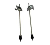 JunZheHub Juego de 2 Patas de Soporte para Bombo para Instrumentos de Percusión, 37cm