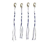 JunZheHub Juego de 4 Borlas de Tzitzits Judíos Prácticos para Amigos