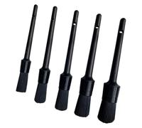 JunZheHub Juego de 5 Cepillos de Limpieza para El Mantenimiento del Coche, Destinados a La Limpieza de Rejillas de Ventilación.