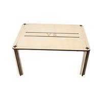 JunZheHub Juego de Marionetas de Madera del Hombre de Bambú para Juegos Interactivos, Mesa XL