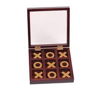 JunZheHub Juego de Mesa de Madera, Ajedrez de Juguete para Exteriores E Interiores, Ideal para Niños Y Adultos. Decoración del Hogar.