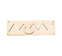 JunZheHub Juegos de Mesa de Madera, Juguetes de Desarrollo, Rompecabezas, Ayudas Didácticas, Accesorios de Bricolaje, Tableros de Actividades Sensoriales para