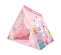 JunZheHub Kids Play Tent Gran Interior Tipi Portátil Castillo Infantil Fácil de Montar Transpirable Adecuada para Actividades en Casa Fiestas, Rosa