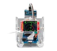 JunZheHub Kit de Bricolaje para Módulo de Sensores Ultrasónicos con Pantalla para Coches RC Crawler 1/10, 1.8 Inch Screen Set