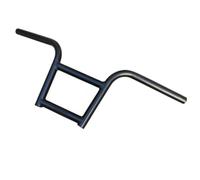 JunZheHub Manillar Hierro Negro para Manillar con Refuerzo Central Rectangular Ligero para Practicantes Front Crawl, Paseos Maniobras