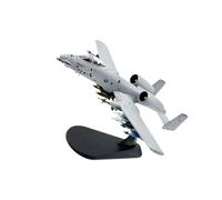 JunZheHub Maqueta de Avión a-10A a Escala 1/100, de Metal Fundido, Ideal para de Maquetas de Aviones para El Hogar Y La Oficina.