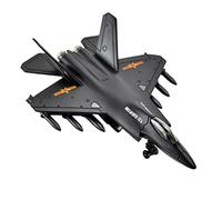 JunZheHub Maqueta de Avión de J31 a Escala 1/72, de Aleación, para Decoración de Escritorio O Estantería, Negro