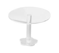 JunZheHub Mesa de Muñecas Miniatura Accesorio para Casa de Muñecas Mesa Auxiliar Acrílica Única Simulación Decorativa Adecuada para Niños Juegos