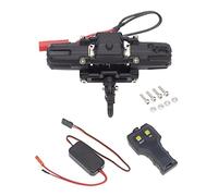 JunZheHub Miniatura Cabrestante Eléctrico Accesorio para Coche RC Kit de Cabrestante Inalámbrico Metal Controlador Remoto Compatible con de Control, Estilo 3