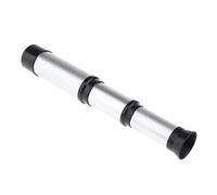 JunZheHub Monocular Telescopio Infantil Telescopio Plegable Pirata Juguete Manual Plástico Resistente Adecuado para Actividades al Aire Libre Experimentos, Plata