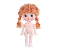 JunZheHub Muñeca BJD BJD de 8 Pulgadas Juntas Móviles Mañeras de Maquillaje Linda para Niños Regalos Estilo de Vacaciones E, Estilo B