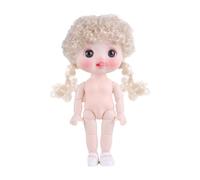 JunZheHub Muñeca BJD BJD de 8 Pulgadas Juntas Móviles Mañeras de Maquillaje Linda para Niños Regalos Estilo de Vacaciones E, Estilo C