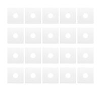 JunZheHub Paquete de 20 Fundas Interiores para Discos de Vinilo, Fundas para álbumes para Protección, 12in Square