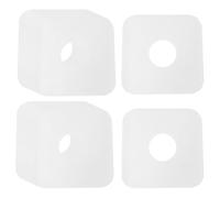 JunZheHub Paquete de 20 Fundas Interiores para Discos de Vinilo, Fundas para álbumes para Protección, 12in Round