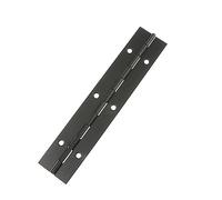 JunZheHub Piano de Acero Inoxidable con Agujeros de Apertura Suave con Diseño Estable para Mayor Resistencia Apta para Armarios, 150x30x0,8 mm