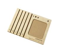 JunZheHub Piezas para Maquetas de Estantería - Ensamblaje Auxiliar - Piezas para Pasatiempos Creativos - Portátil - Clasificación - Manual, 5 Ranuras 12cmx22cm