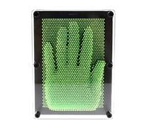 JunZheHub Pin Escultura de Punzones Juguete Clásico Molde de Mano Interactivo de Plástico Estimula La Creatividad Y CREA Formas en Relieve Adecuada para, Verde, M