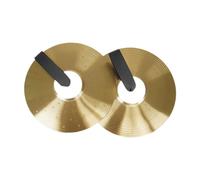 JunZheHub Platillos Crash, Platillos hat, Platillos de Mano Prácticos, Set de Percusión de Platillos Pesados para Principiantes en Espectáculos, 250 mm