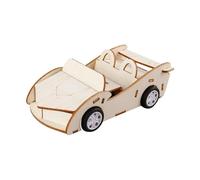 JunZheHub Rompecabezas 3D de Madera - Kit de Montaje de Coche DIY - Modelo de Coche Mecánico