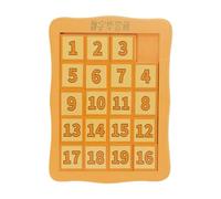 JunZheHub Rompecabezas Numérico, Juego de Ingenio para Aprender Números, Juego de Ejercicios de Emparejamiento para Regalos