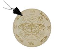 JunZheHub Tablero de Astrología de Madera Tablero Estrella Artesanía Herramienta de Adivinación con Inscripción Apto para Principiantes Decoraci, C, Individual