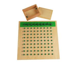 JunZheHub Tablero Matemático para Multiplicación Y División, Juguete Educativo de Suma Y Resta para Niños, Tablero de División