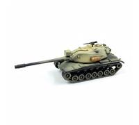 JunZheHub Tanque M103a2 Figura Escala Coleccionable Miniatura con Réplica Precisa y Torreta Móvil Adecuada para Aficionados Colección Decoración de Estantería Escenario Histórico 1/144