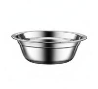 JunZheHub Tazón de Sopa Acero Inoxidable Recipiente Profundo Cuenco Mezclador Multitarea Antióxido para Mezclar Lavar Verduras Sopa Adecuado para Cocina Restaurante, 14CM