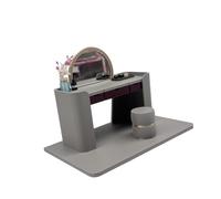 JunZheHub Tocador Miniatura para Casa de Muñecas, Ideal para Decorar Una Escena de Sala de Estar.