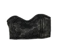 JunZheHub Top Tipo Bandeau Básico a Escala 1/6 para Figuras de Acción de 12 Pulgadas, Patrón Negro