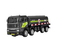 JunZheHub Vehículo Miniatura de Metal Fundido a Presión, Coche Miniatura de Metal, Vehículo de Construcción, Camión Grúa de Aleación, Réplica Realista para Niño, Camión Cisterna de petróleo