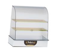 JunZheHub Vitrina para Pastel de Casa de Muñecas a Escala 1/12, Juguete de Simulación para Niños, Decoración para Casa de Muñecas, Muebles en Miniatura para Pro, Estante Amarillo