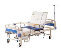 Juodkeo Cama de hospital eléctrica premium de 10 funciones para uso doméstico - Ruedas de bloqueo de 5 pulgadas, control de motor y sistema de bloqueo central, carga de hasta 250 kg,Manual