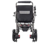 Juodkeo Silla de ruedas eléctrica compacta ligera, autonomía de viaje de 18km, ayuda a la movilidad eléctrica de lujo, compacta motorizada inteligente portátil, aprobada para aviones