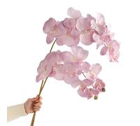 Juopzkenn 95 Cm Simulación Phalaenopsis, Orquídea Falsa Orquídea Artificial Ramas Falsas Orquídeas de Seda Orquídeas Artificiales Que Parecen Real para la (A)